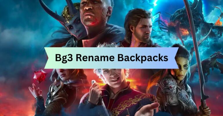 Bg3 Rename Backpacks
