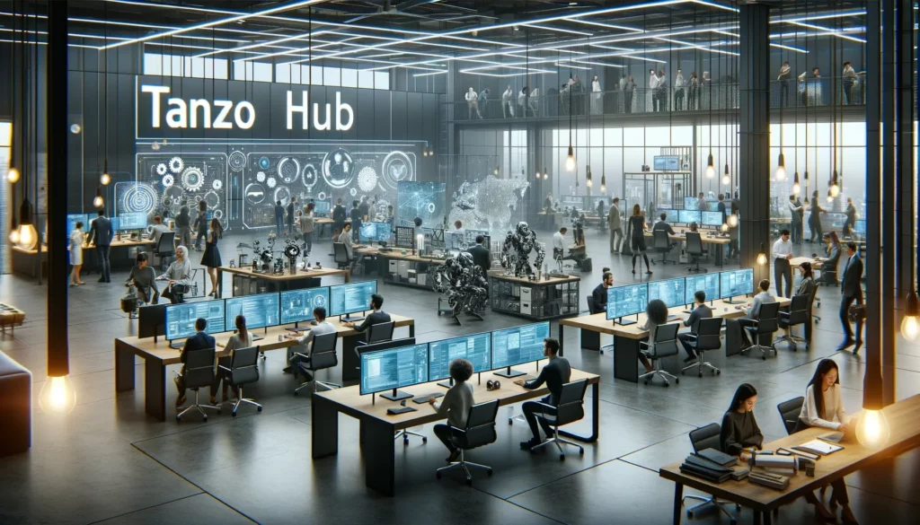 Does Tanzohub use robots or special programs?