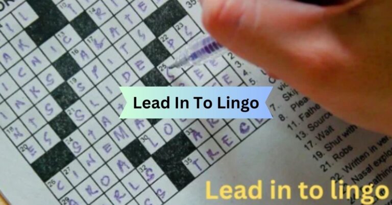 Lead In To Lingo