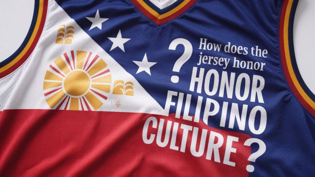 How Does The Jersey Honor Filipino Culture?