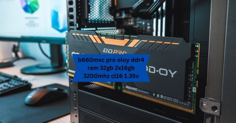 b660mxc pro oloy ddr4 ram 32gb 2x16gb 3200mhz cl16 1.35v